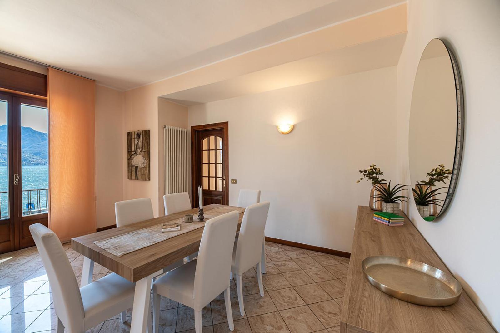 Appartamento Bellavista - Lake Como View - Near The Beach Cremia Eksteriør billede